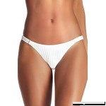 Vitamin A Women's Sunflower EcoRib Carmen Brazilian Bikini Bottom White B07B7DV3VS